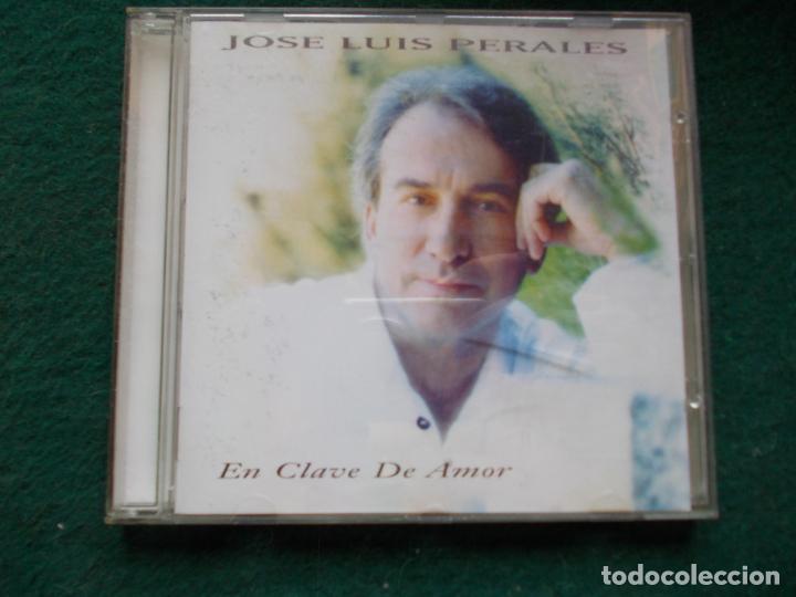 CDs de m&uacute;sica: JOSE LUIS PERALES EN CLAVE DE AMOR - Foto 1