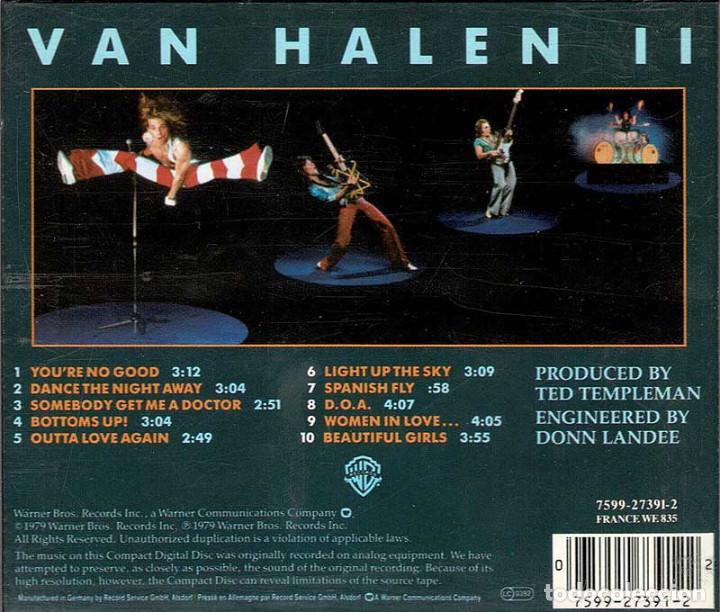 CDs de m&uacute;sica: Van Halen - Van Halen II. CD - Foto 2