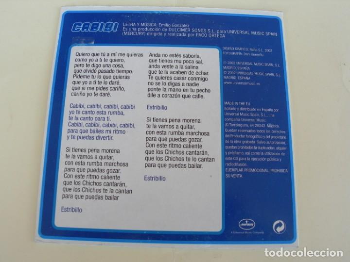 CDs de m&uacute;sica: LOS CHICHOS / CABIBI / CD SINGLE - Foto 2