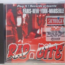 CDs de Música: PARIS-NEW YORK-MARSEILLE - RAP A CITÉ [FRANCIA HIP HOP / RAP] [ EDICIÓN ORIGINAL CD ] [[1997]]. Lote 213110347