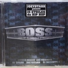 CDs de Música: BOSS - BOSS OF SCANDALZ STRATEGYZ (NTM) [FRANCIA HIP HOP / RAP] [ EDICIÓN ORIGINAL CD ] [[1999]]. Lote 213110993