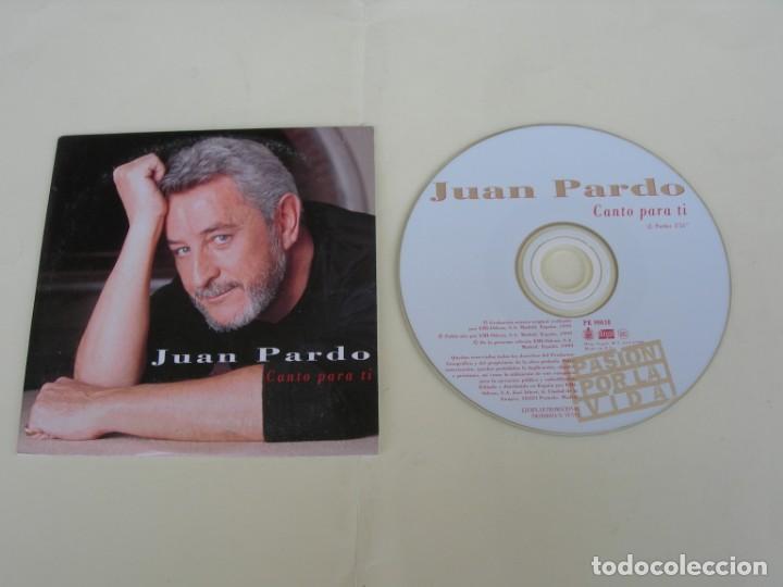 CDs de m&uacute;sica: JUAN PARDO / CANTO PARA TI / CD SINGLE - Foto 1