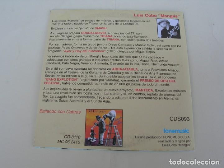 CDs de m&uacute;sica: MANTECA / LA DIOSA DEL PECADO / CD SINGLE - Foto 2