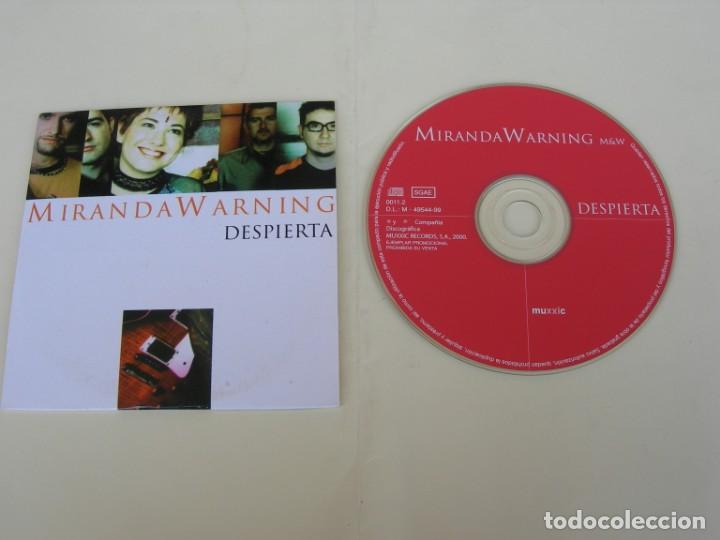 CDs de m&uacute;sica: MIRANDA WARNING / DESPIERTA / CD SINGLE - Foto 1