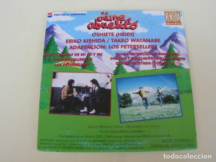 CDs de m&uacute;sica: LOS PETERSELLERS / DIME, ABUELITO / CD SINGLE - Foto 2