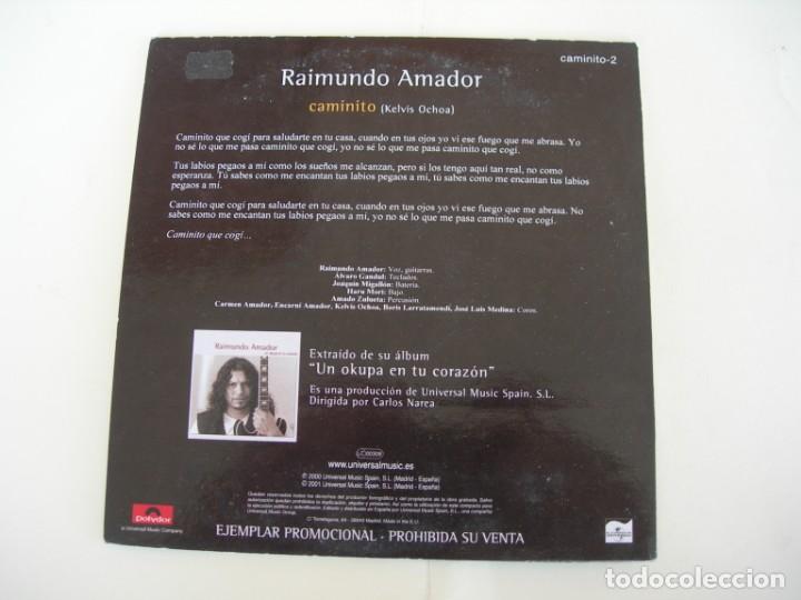 CDs de m&uacute;sica: RAIMUNDO AMADOR / CAMINITO / CD SINGLE - Foto 2