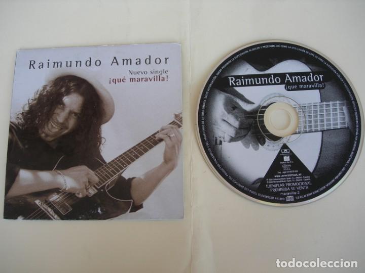 CDs de m&uacute;sica: RAIMUNDO AMADOR / QUE MARAVILLA / CD SINGLE - Foto 1