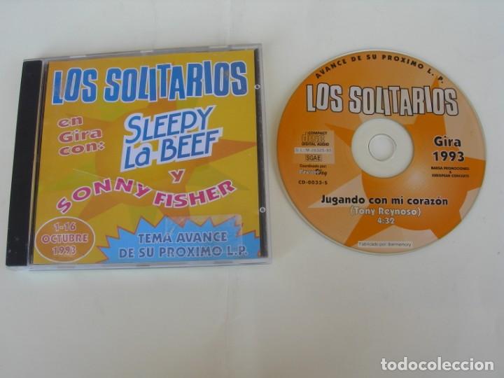 CDs de m&uacute;sica: LOS SOLITARIOS / JUGANDO CON MI CORAZON / CD SINGLE - Foto 1