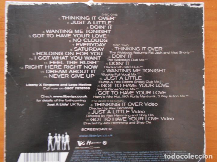 CDs de m&uacute;sica: CD LIBERTY X - THINKING IT OVER (2 CDS) (EF) - Foto 2