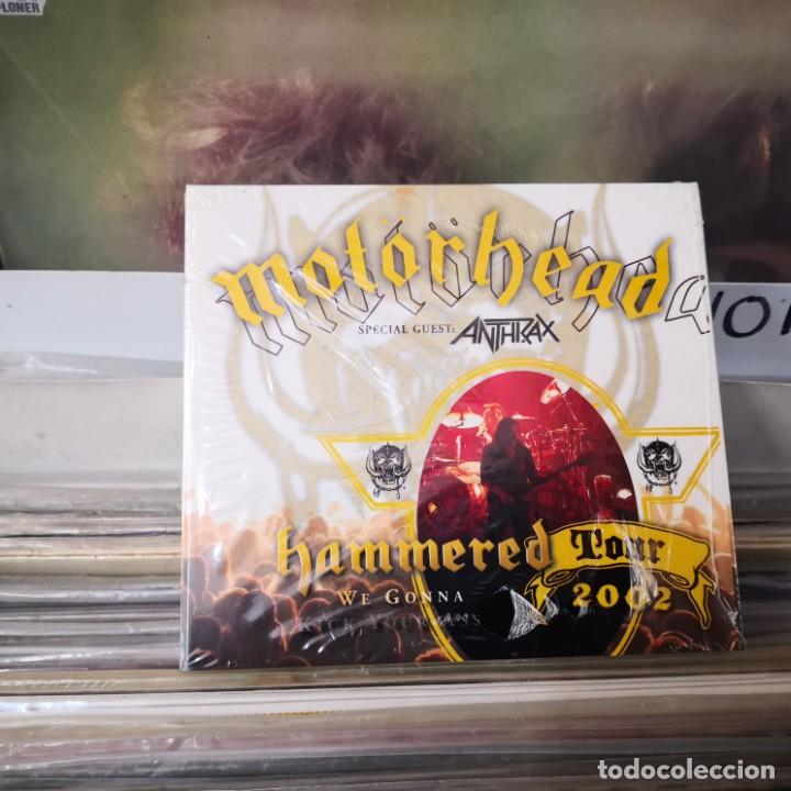 CDs de m&uacute;sica: MOTORHEAD - HAMMERED TOUR 2 CD WITH ANTHRAX - Foto 1