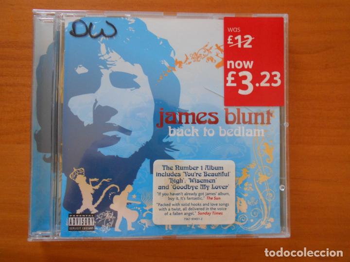 CDs de m&uacute;sica: CD JAMES BLUNT - BACK TO BEDLAM (DR) - Foto 1