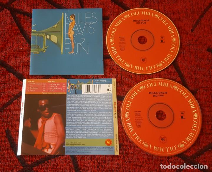 CDs de m&uacute;sica: MILES DAVIS Big Fun CD DOBLE ORIGINAL 2000 - Foto 1