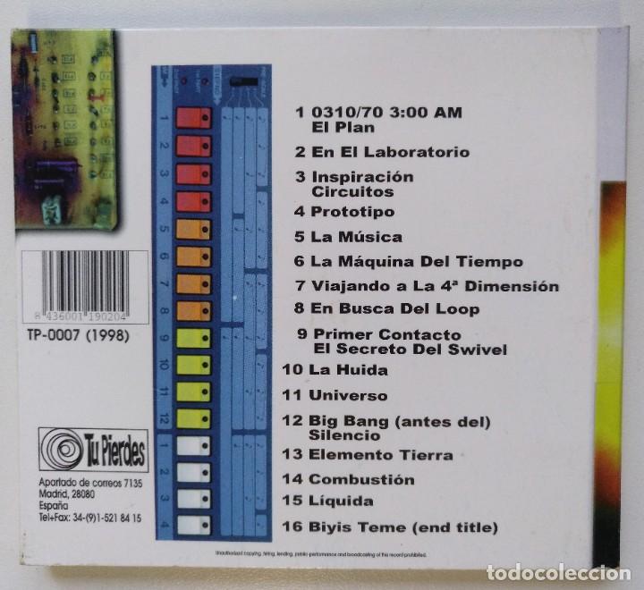 CDs de Música: BIYI - LA MÁQUINA DEL TIEMPO (LA PUTA OPP DJ) [HIP HOP / RAP] [ EDICIÓN DELUXE ORIGINAL CD ] [1998] - Foto 2 - 213192416