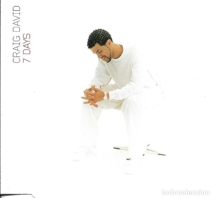 CDs de m&uacute;sica: CRAIG DAVID - 7 DAYS CD SINGLE 4 TEMAS 2000 - Foto 1