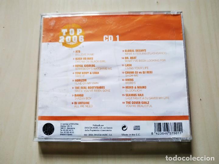 CDs de m&uacute;sica: Top 2006. Los N&uacute;meros 1 del a&ntilde;o CD 1 - Foto 2