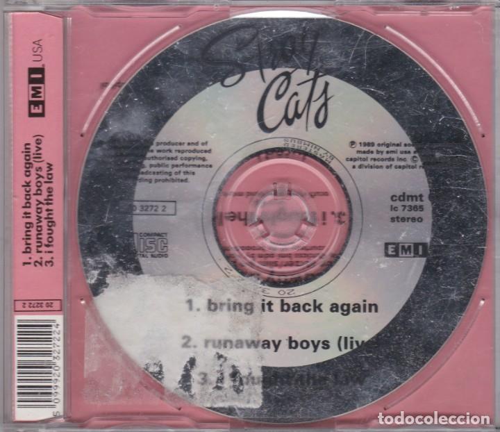 CDs de m&uacute;sica: Stray Cats - Bring It Back Again - CD Maxi Single - Foto 2