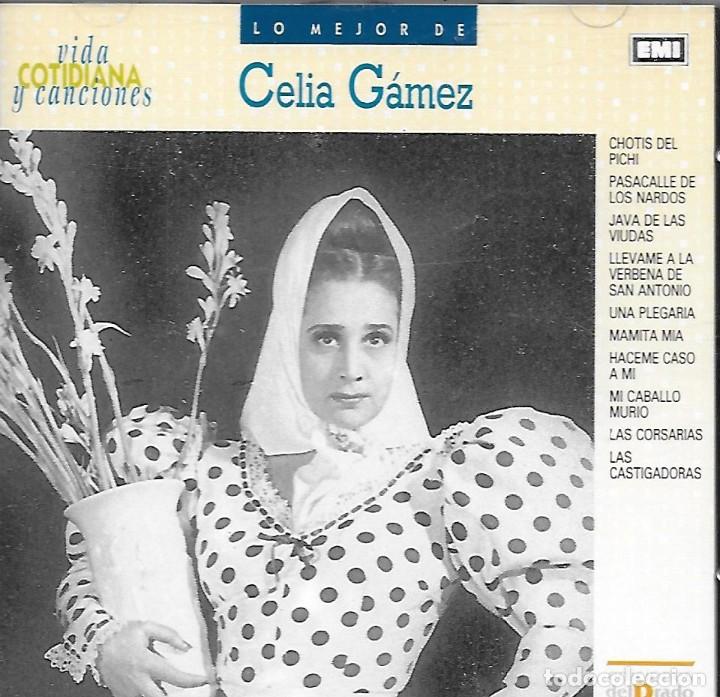 CDs de m&uacute;sica: CELIA G&Aacute;MEZ. LO MEJOR DE. CD - Foto 1