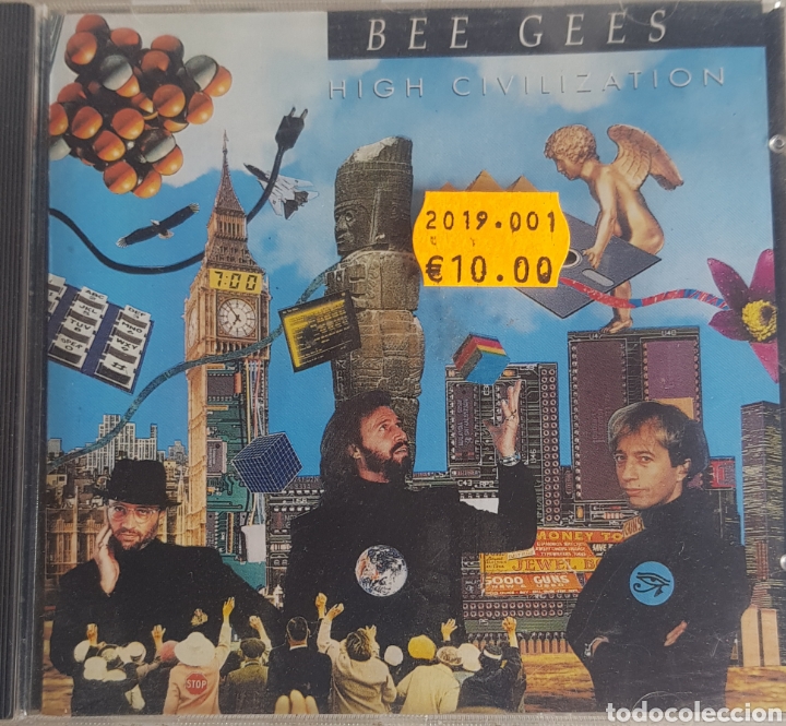 CDs de m&uacute;sica: BEE GEES HIGH CIVILIZATION - Foto 1