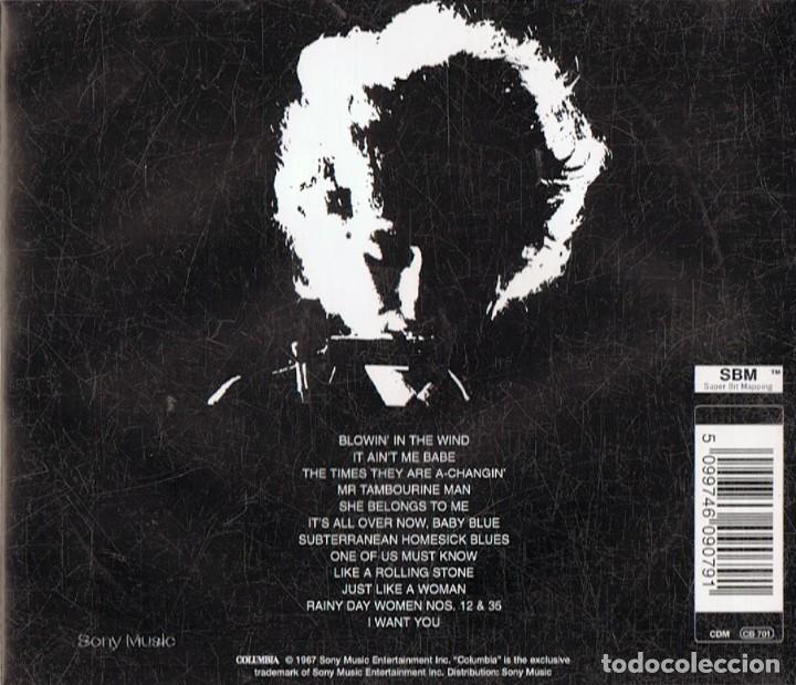 CDs de m&uacute;sica: BOB DYLAN GREATEST HITS (CD) - Foto 2