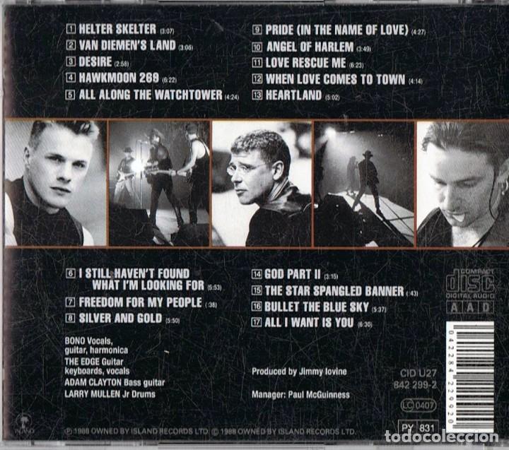CDs de m&uacute;sica: U2 RATTLE AND HUM (CD) - Foto 2