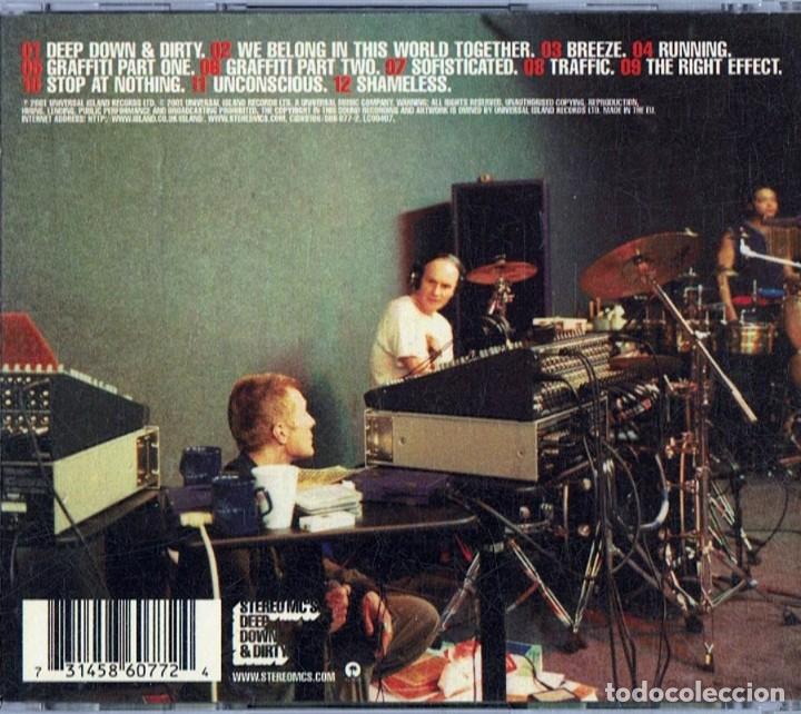 CDs de m&uacute;sica: STEREO MC&acute;S DEEP DOWN & DIRTY ( CD) - Foto 2