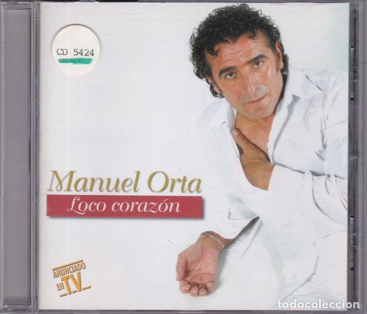 CDs de m&uacute;sica: Manuel Orta - Loco Coraz&oacute;n - CD - Foto 1