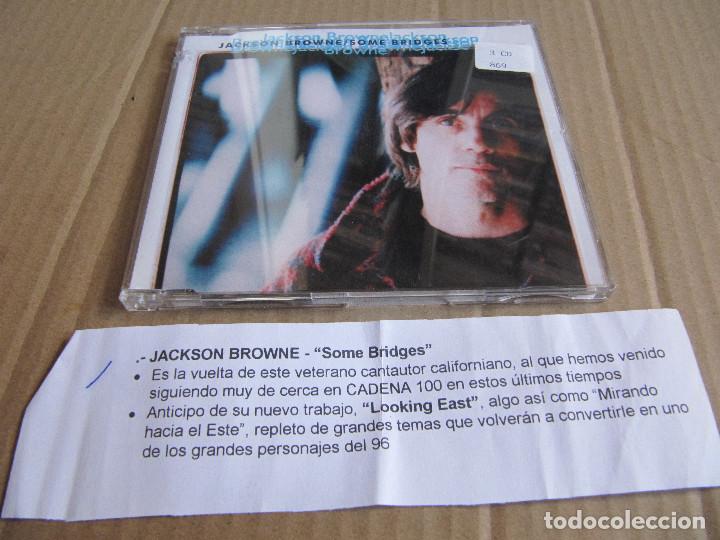 CDs de m&uacute;sica: JACKSON BROWNE / SOME BRIDGES SINGLE CADENA 100 - Foto 4