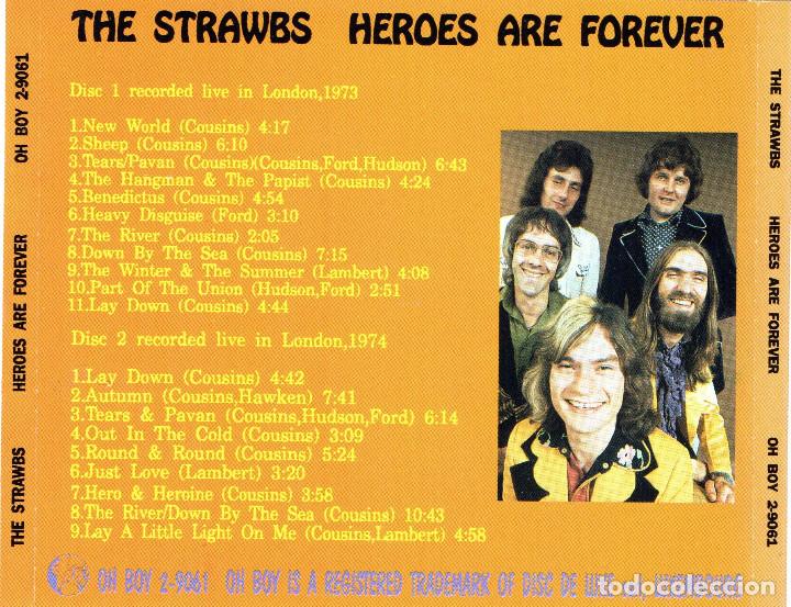 CDs de m&uacute;sica: STRAWBS - HEROES ARE FOREVER (2 CD) - Foto 2
