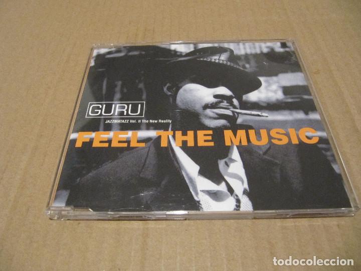 CDs de m&uacute;sica: SINGLE - GURU - FEEL THE MUSIC - Foto 1