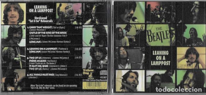 CDs de m&uacute;sica: BEATLES, THE: LEANING ON A LAMPPOST. SESIONES Y ENSAYOS EN ESTUDIO PARA LET IT BE EN 1969