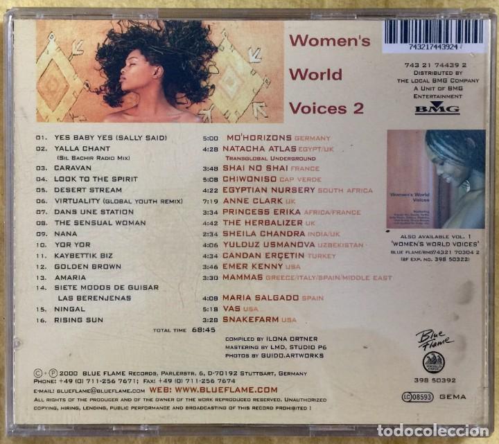 CDs de m&uacute;sica: Various ● Womens World Voices 2 ● CD, Compilation - Foto 2