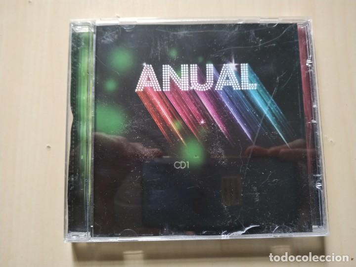 CDs de m&uacute;sica: Anual CD1. Recopilatorio. Blanco y negro. - Foto 1