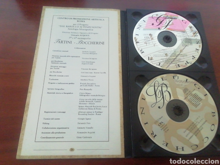 CDs de m&uacute;sica: Tartini y Boccherini. CD - Foto 2