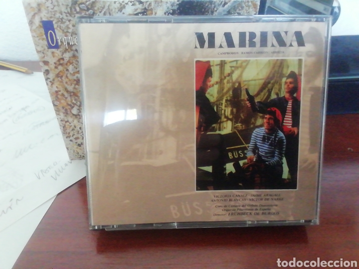 CDs de m&uacute;sica: Marina. CD. orfe&oacute;n donostiarra. - Foto 2