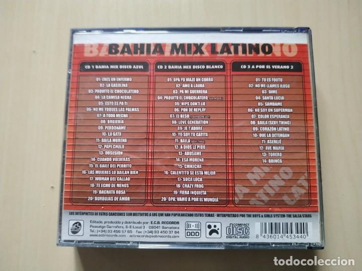 CDs de m&uacute;sica: Bah&iacute;a Mix Latino. 3CDs. 54 &Eacute;xitos - Foto 2