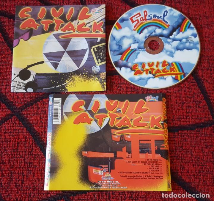 CDs de m&uacute;sica: CIVIL ATTACK CD CANADA 1983 BOOGIE FUNK SOUL