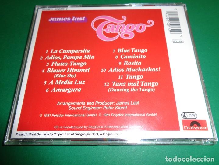 CDs de m&uacute;sica: JAMES LAST / TANGO / POLYDOR / CD - Foto 2
