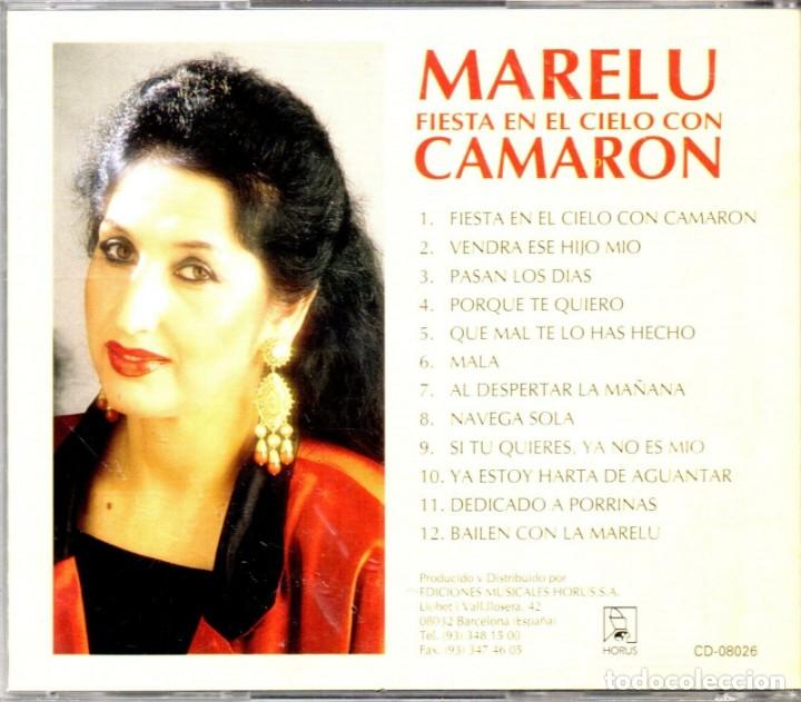 CDs de m&uacute;sica: Marelu - Fiesta En El Cielo Con Camar&oacute;n - CD - Foto 2