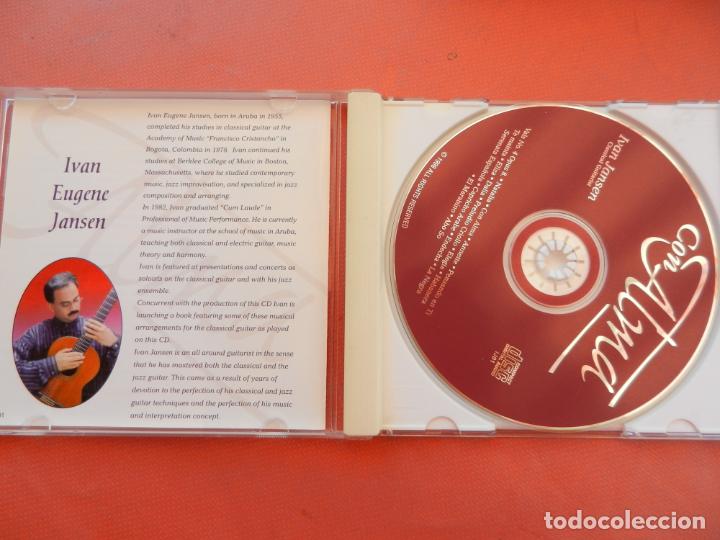 CDs de m&uacute;sica: IVAN JANSEN - CON ALMA - CD - STUDIO ARUBA 1998. - Foto 2