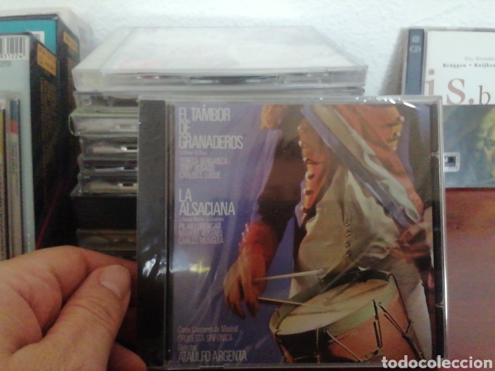 CD de M&uacute;sica: El tambor de granaderos. La alsaciana. CD. Precintado.