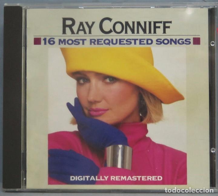 CDs de m&uacute;sica: CD. 16 MOST REQUESTED SONGS. RAY CONNIFF - Foto 1