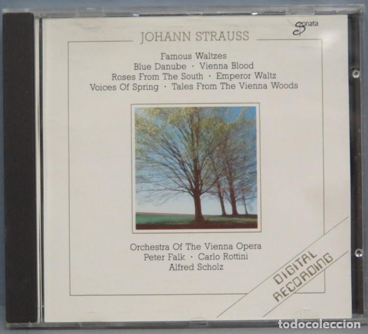 CDs de m&uacute;sica: CD. STRAUSS. Famous Waltzes - Foto 1