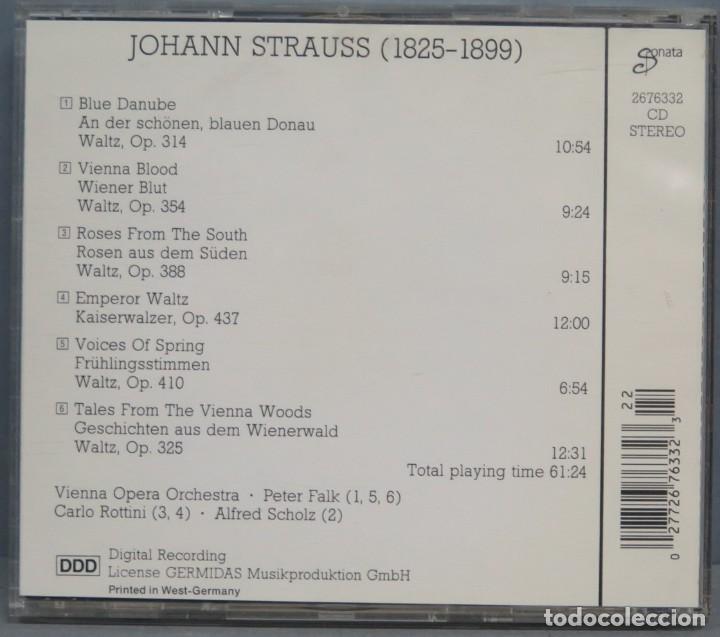 CDs de m&uacute;sica: CD. STRAUSS. Famous Waltzes - Foto 2
