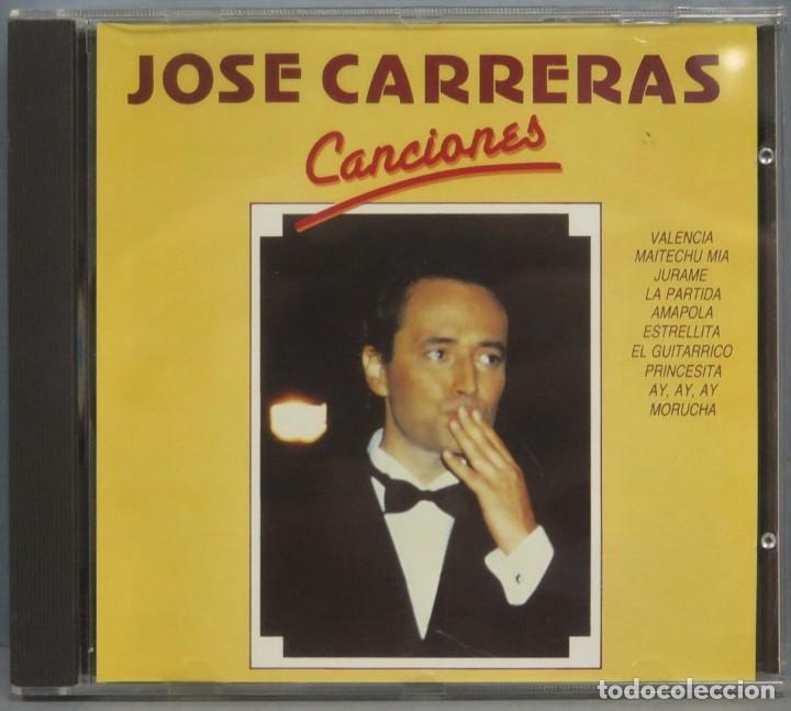 CDs de m&uacute;sica: CD. JOSE CARRERAS. CANCIONES - Foto 1