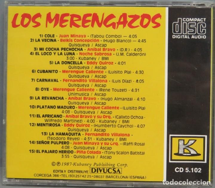 CDs de m&uacute;sica: CD. LOS MERENGAZOS - Foto 2