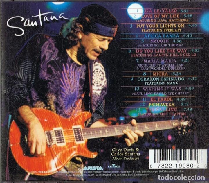 CDs de m&uacute;sica: SANTANA &uml;SUPERNATURAL&uml; (CD) - Foto 2