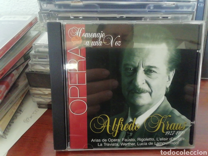 CDs de m&uacute;sica: Homenaje a una voz. Alfredo Kraus. CD. - Foto 1