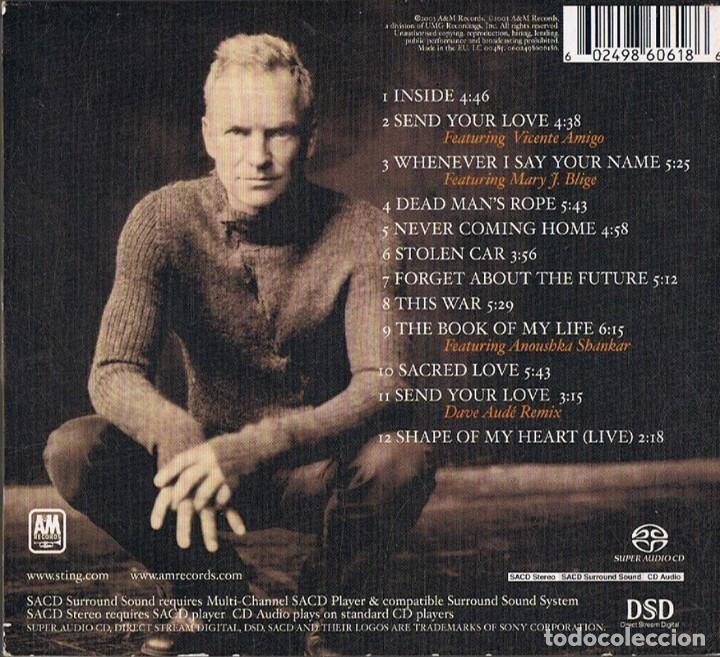 CDs de m&uacute;sica: STING SACRED LOVE (CD) - Foto 2