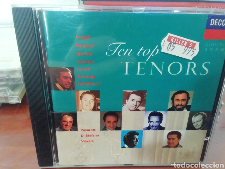 Music CDs: Ten top tenors. CD.