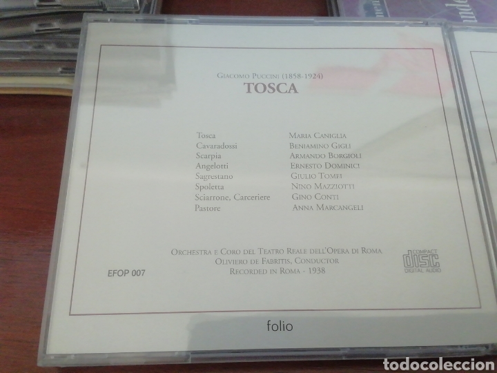 CDs de m&uacute;sica: Tosca. Puccini. Dos CD nuevos con precinto. - Foto 2
